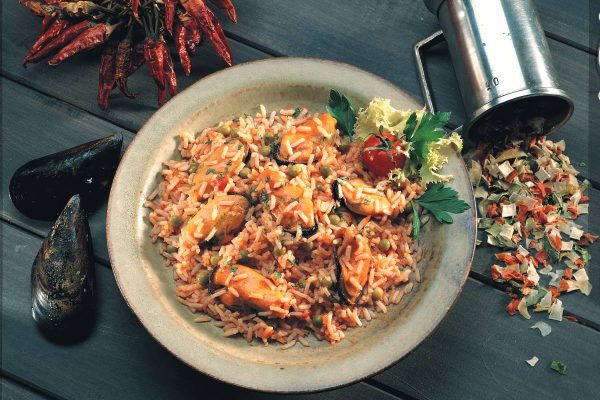 Arroz con mejillones
